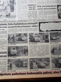 Suomen Sosiaalidemokraatti -lehti kansissa ajalta 1.9.-31.10.1961