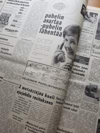 Suomen Sosiaalidemokraatti -lehti kansissa ajalta 1.9.-31.10.1961