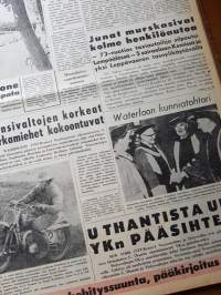 Suomen Sosiaalidemokraatti -lehti kansissa ajalta 1.9.-31.10.1961