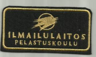 Pelastuskoulu Ilmailulaitos  -   hihamerkki