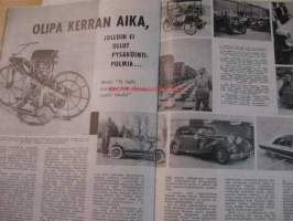 Moottori 1965 nr 6-7, 40-vuotisjuhlanumero, Erittäin runsas sisältö!, Helsinki Express valtameriristeilyt, Testiparaati, Sisu Suomesta, Nokia renkaat, ym.