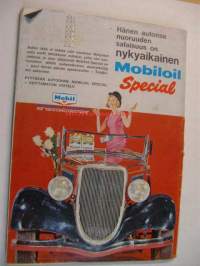 Moottori 1965 nr 6-7, 40-vuotisjuhlanumero, Erittäin runsas sisältö!, Helsinki Express valtameriristeilyt, Testiparaati, Sisu Suomesta, Nokia renkaat, ym.