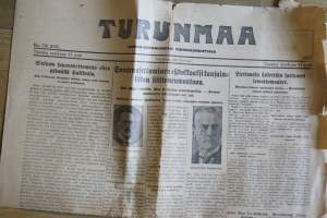 Turunmaa 13.9.1927  nr 210  sanomalehti