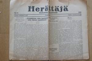 Herättäjä  8.3. 1929 nr 10 - Kirkollis-yhteiskunnallinen sanomalehti