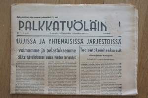 Palkkatyöläinen nr 1947 nr 1 sanomalehti