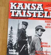 Kansa taisteli - miehet kertovat 1978 nr 10 / johdin Tornion kaappausta, koulutyttönä kaatuneitten parissa,  TK jatkosodassa, rauha tuli, Jatkosodan