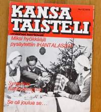 Kansa taisteli - miehet kertovat 1978 nr 12 / hyökkääjä pysäytettiin Ihantalassa, Fokker D 12, Vilmanpirtti, rautatielotta, Joulu Syvärillä