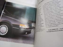Saab 9000 CD 1988 -myyntiesite / sales brochure