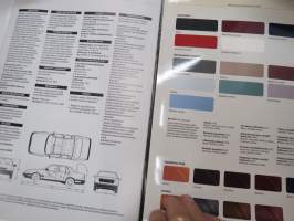 Saab 9000 CD 1988 -myyntiesite / sales brochure