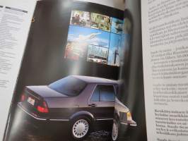 Saab 9000 CD 1988 -myyntiesite / sales brochure