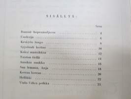 Usko Hurmerinta tanssiuutuuksia nr 55 -levy- ja tanssiuutuudet / iskusävelmät