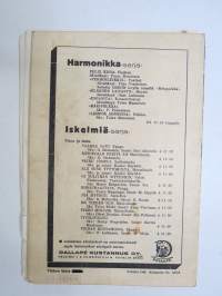 Usko Hurmerinta tanssiuutuuksia nr 55 -levy- ja tanssiuutuudet / iskusävelmät