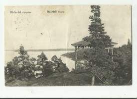 Naantali Alppila  - paikkakuntapostikortti kulkenut 1910