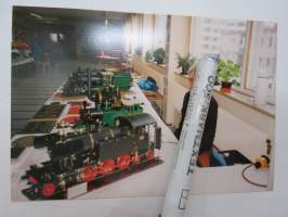 Pienoismalliveturi -valokuva / photograph, model locomotive