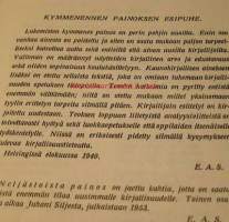 Lukemisto uudempaa suomalaista kirjallisuutta