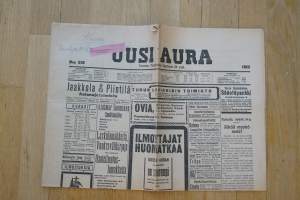 Uusi Aura  24.9.  1915   sanomalehti