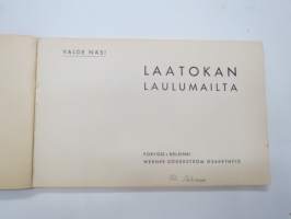 Laatokan laulumailta - Matkailijan opas (Karjalaan v. 1935) -travel guide to Carelia