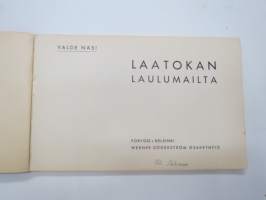 Laatokan laulumailta - Matkailijan opas (Karjalaan v. 1935) -travel guide to Carelia