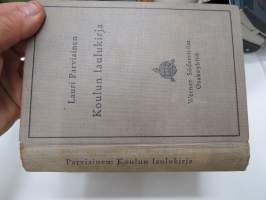 Koulun laulukirja 1939, kaikki laulujen nimet näkyvät tuotekuvissa -song book