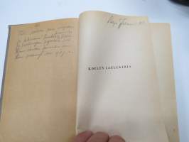 Koulun laulukirja 1939, kaikki laulujen nimet näkyvät tuotekuvissa -song book