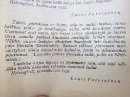 Koulun laulukirja 1939, kaikki laulujen nimet näkyvät tuotekuvissa -song book