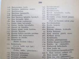 Koulun laulukirja 1939, kaikki laulujen nimet näkyvät tuotekuvissa -song book