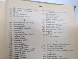 Koulun laulukirja 1939, kaikki laulujen nimet näkyvät tuotekuvissa -song book