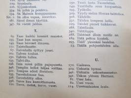 Koulun laulukirja 1939, kaikki laulujen nimet näkyvät tuotekuvissa -song book