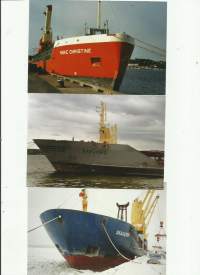 Exfrord, Skagern ja Marie Christine  laivavalokuva  valokuva 3 eril