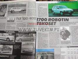 Vauhdin Maailma 1988 nr 3 -mm. Ruotsin MM-ralliRalli EM -87, A-ryhmän viritystiedettä, VM maistelee Jawa 350 -Scorpion 21 Saimaan sikari -Fiat Tipo -Citroen BX 19