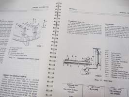 Lister HR/HRW 2 and 3 Cylinder Diesel Engines -Workshop Manual - korjaamokirja englanniksi