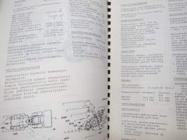 Fiat-Allis FR20B pyöräkuormaaja käyttö- ja huolto-ohjekirja - käyttöohjekirja -operator´s manual in finnish