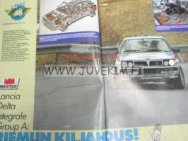 Vauhdin maailma 1988 nr 5 -mm. Tero Palmroth CARTiin, Truck MM, Pontiac Trans Am Tvin Turbo, Lancer 4WD Turbo, Fiat Uno merkkiluokka esiintyy, Chevy El Camino SS,