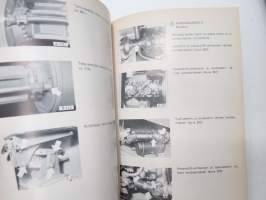 Massey-Ferguson MF 77C pyöräkuormaaja käyttö ja huolto / käyttöohjekirja -operator´s manual in finnish