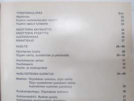 Massey-Ferguson MF 66C pyöräkuormaaja käyttö ja huolto / käyttöohjekirja -operator´s manual in finnish