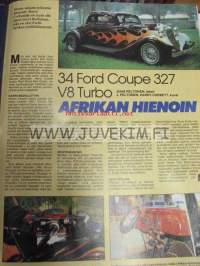 Vauhdin maailma 1988 nr 5 -mm. Tero Palmroth CARTiin, Truck MM, Pontiac Trans Am Tvin Turbo, Lancer 4WD Turbo, Fiat Uno merkkiluokka esiintyy, Chevy El Camino SS,