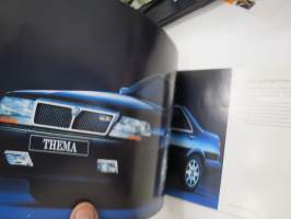 Lancia Thema i.e. 16v / turbo 16v 1990 -myyntiesite / sales brochure