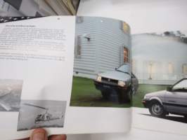 Subaru Justy 4WD -myyntiesite / sales brochure