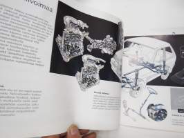 Subaru Justy 4WD -myyntiesite / sales brochure