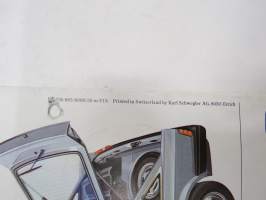 Ford Escort 1981 -myyntiesite / sales brochure