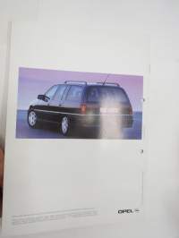 Opel Omega / Omega Caravan 199? -myyntiesite / sales brochure