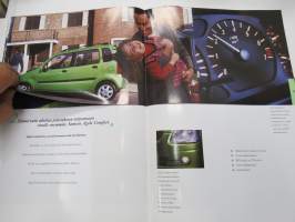 Opel Agila 2000 -myyntiesite / sales brochure