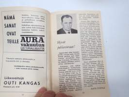Herättäjäjuhlat Nivala 5-7.7.1966 Juhlaopas - Käsiohjelma -religious meeting, program and guide