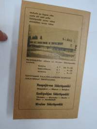 Herättäjäjuhlat Nivala 5-7.7.1966 Juhlaopas - Käsiohjelma -religious meeting, program and guide