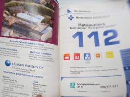 Rauman Seudun paikallispuhelinluettelo 2004 - puhelinluettelo Rauma -telephone catalog