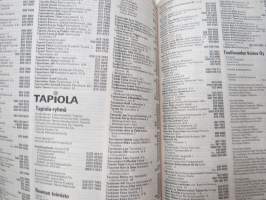 Rauman Seudun paikallispuhelinluettelo 2004 - puhelinluettelo Rauma -telephone catalog