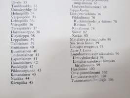 Lintujen pesäpöntöt ja suojelu - Taito + tieto -sarjaa