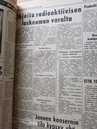 Suomen Sosiaalidemokraatti -lehti kansissa ajalta 1.9.-31.10.1961