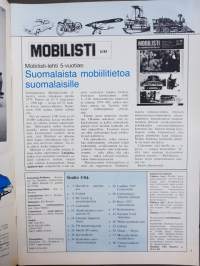 MOBILISTI - lehti vanhojen ajoneuvojen harrastajille 5/1984.