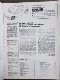 MOBILISTI - lehti vanhojen ajoneuvojen harrastajille 1/1991.